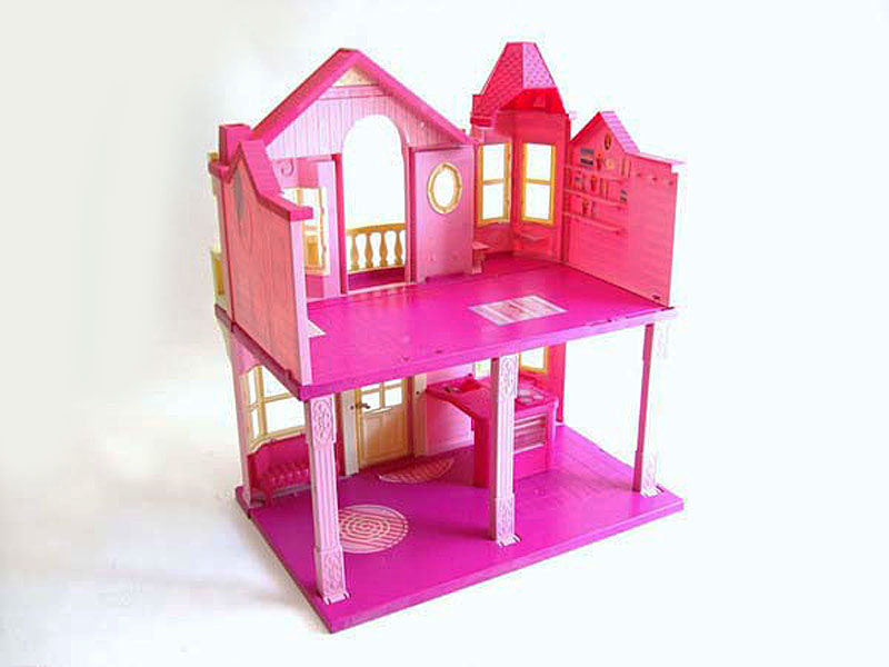 casa muñecas plastico plegable 77x67x41 (38eu.) 1u